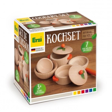 Juego de cocina Nature de Madera de Erzi - Aúpa Organics