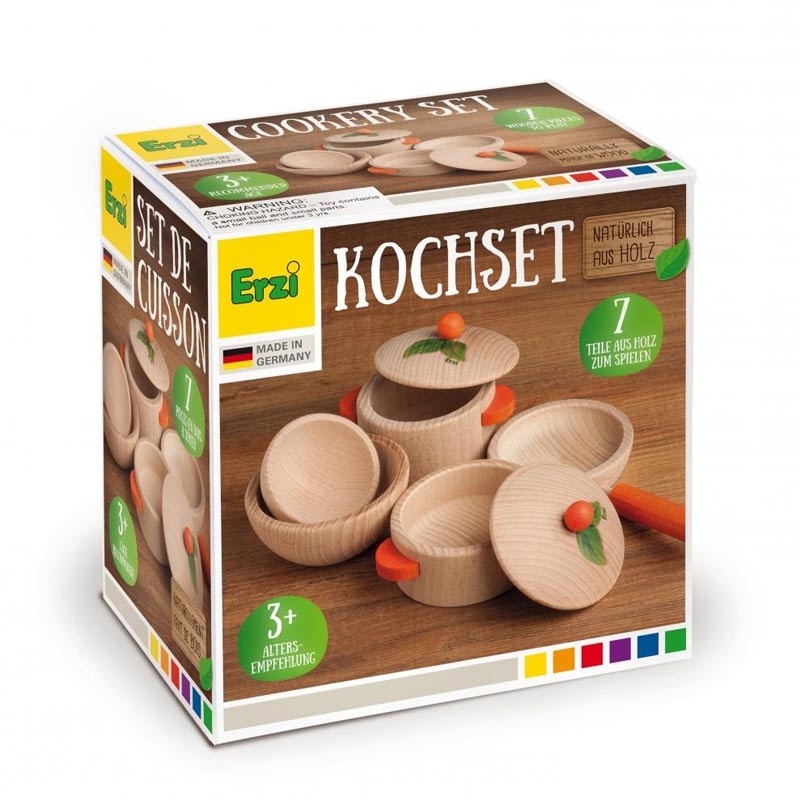 Juego de cocina Nature de Madera de Erzi - Aúpa Organics