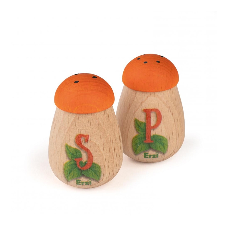 Salero y Pimentero de Madera de Erzi - Aúpa Organics