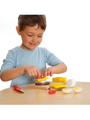 Set de Sándwich para Cortar de Madera de Erzi - Aúpa Organics