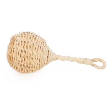 Sonajero de Médula de Junco Grande 20 cm