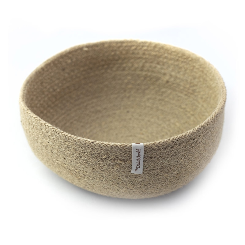 Cesto de Yute Grande Natural - Aúpa Organics