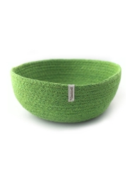 Cesto de Yute Grande Verde - Aúpa Organics