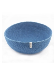 Cesto de Yute Grande Azul - Aúpa Organics