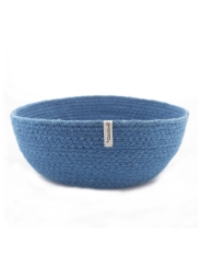 Cesto de Yute Grande Azul - Aúpa Organics