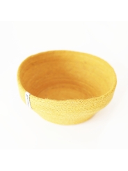 Cesto de Yute Pequeño Amarillo - Aúpa Organics