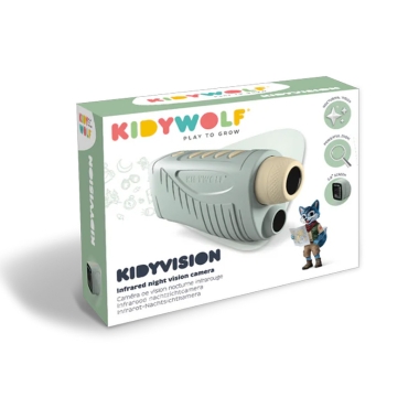Cámara Infantil de Visión Nocturna KIDYVISION KIDYWOLF - Aúpa Organics