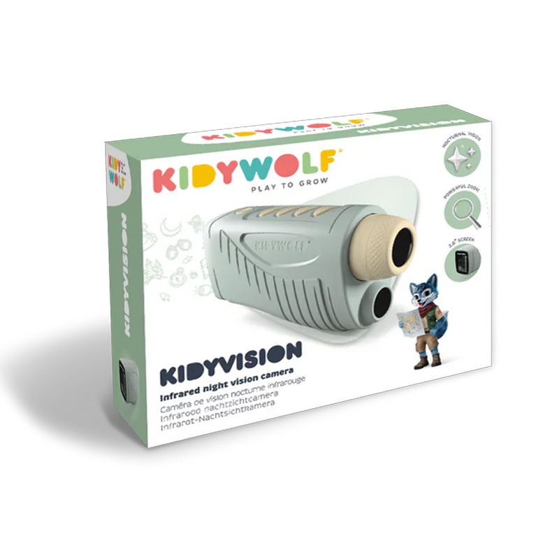 Cámara Infantil de Visión Nocturna KIDYVISION KIDYWOLF - Aúpa Organics