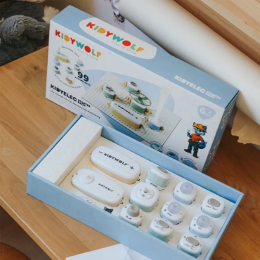 Mi Primer Kit Eléctrico KIDYELEC Starter KIDYWOLF - Aúpa Organics