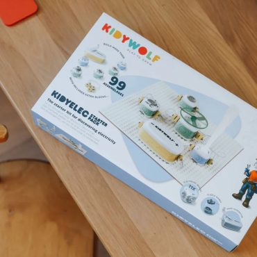 Mi Primer Kit Eléctrico KIDYELEC Starter KIDYWOLF - Aúpa Organics