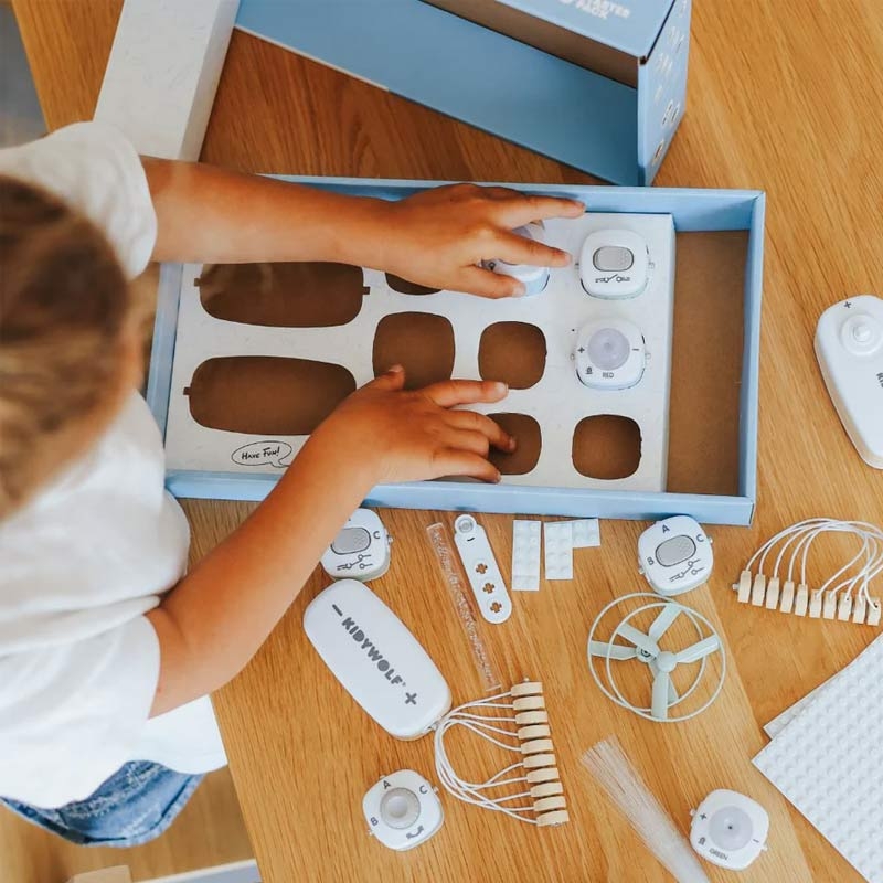 Mi Primer Kit Eléctrico KIDYELEC Starter KIDYWOLF - Aúpa Organics