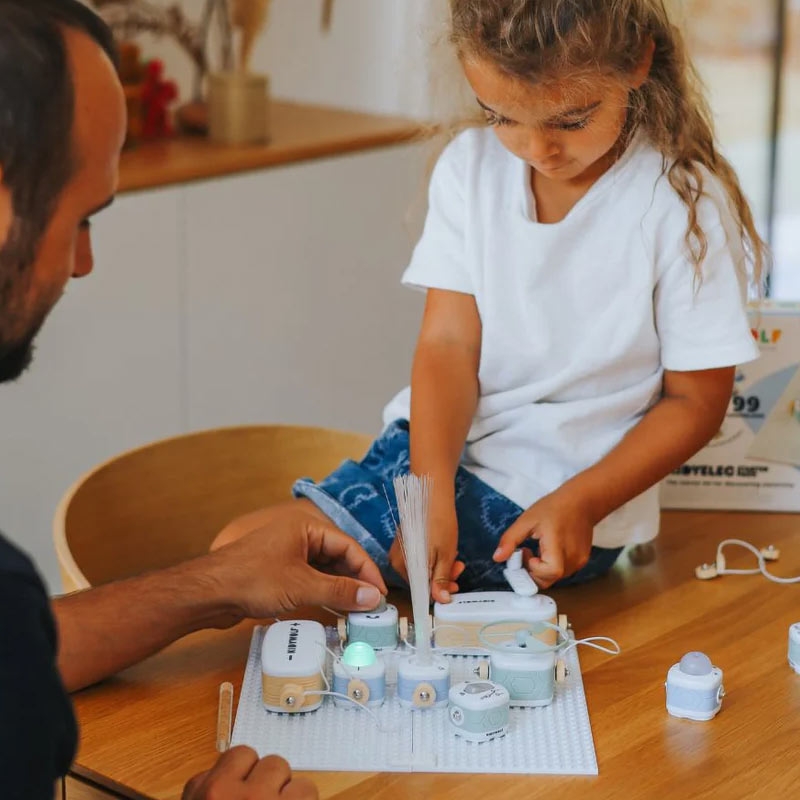 Mi Primer Kit Eléctrico KIDYELEC Starter KIDYWOLF - Aúpa Organics