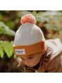 Gorro Block Camel Algodón Orgánico con Forro Polar Hello Hossy - Aúpa Organics