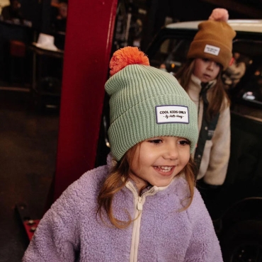 Gorro Block Santa Algodón Orgánico con Forro Polar Hello Hossy - Aúpa Organics