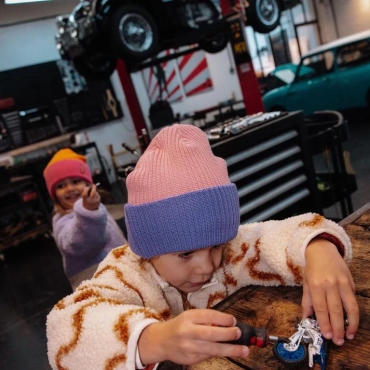 Gorro Flow Maya Algodón Orgánico Hello Hossy - Aúpa Organics