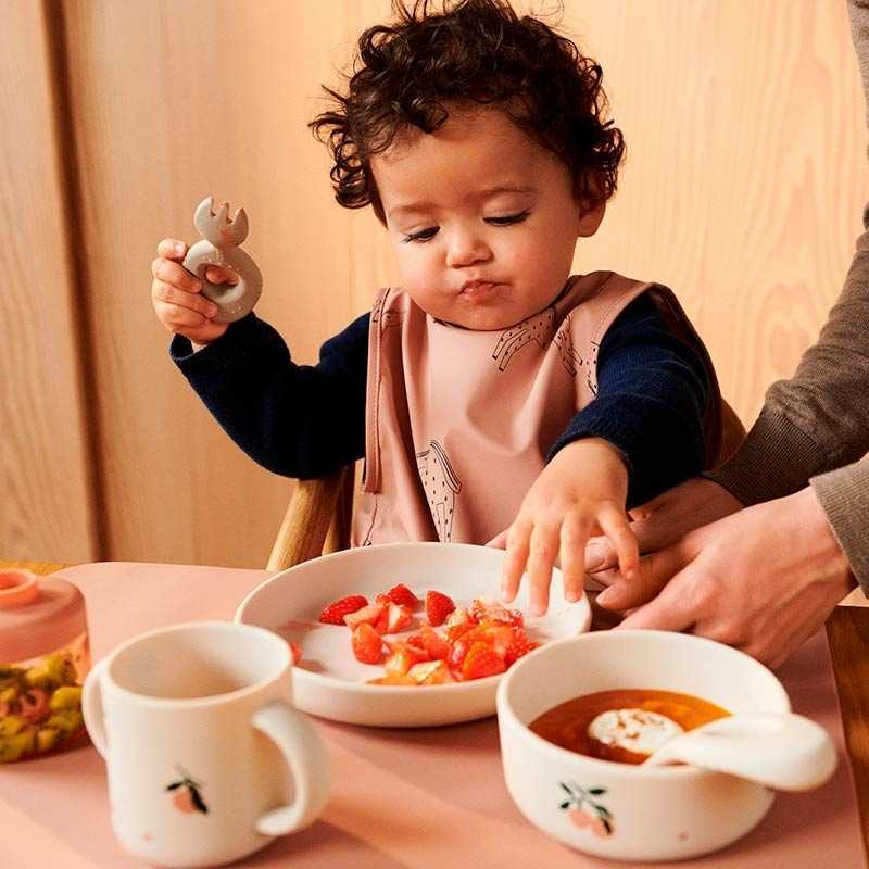 Vajilla Infantil de Silicona Premium "Pufferfish" de Liewood - Aúpa Organics