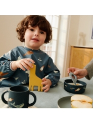 Vajilla Infantil de Silicona Premium "Pufferfish" de Liewood - Aúpa Organics