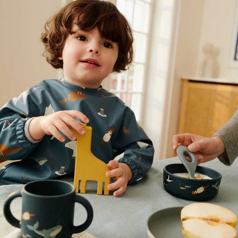 Vajilla Infantil de Silicona Premium "Pineapple" de Liewood - Aúpa Organics