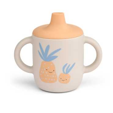 Taza de Aprendizaje de Silicona Premium "Pineapple" de Liewood - Aúpa Organics