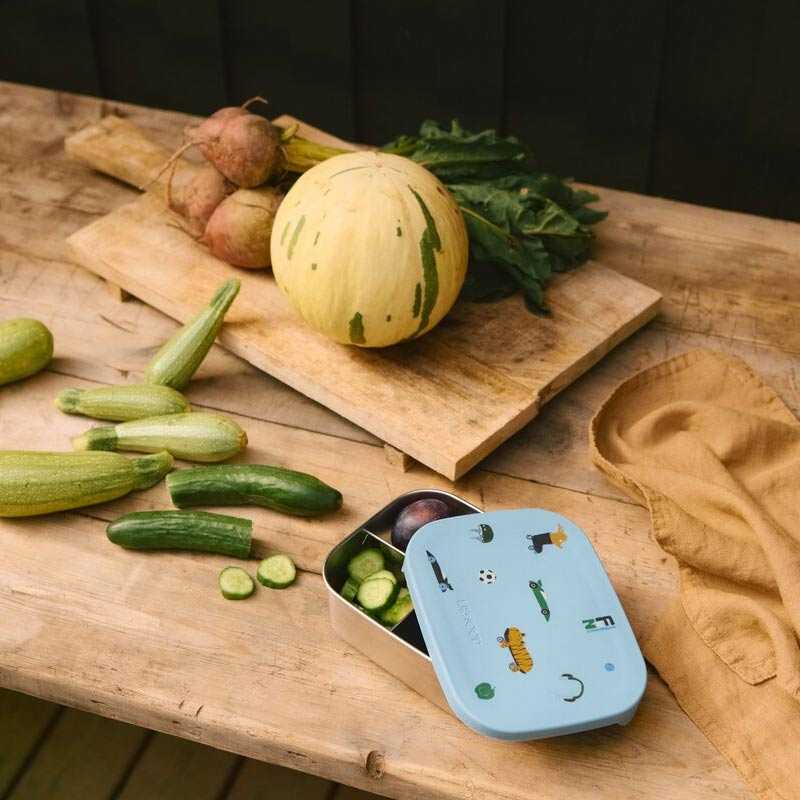 Fiambrera de Acero Inoxidable Infantil 900 ml - Aúpa Organics