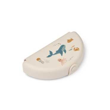 Fiambrera Plegable de Silicona 500 ml Liewood - Aúpa Organics