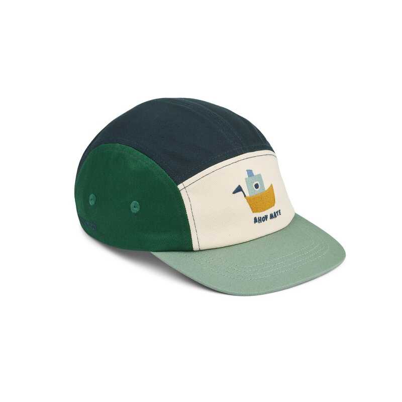 Gorra con visera "Blue Fog" Algodón Orgánico Liewood - Aúpa Organics