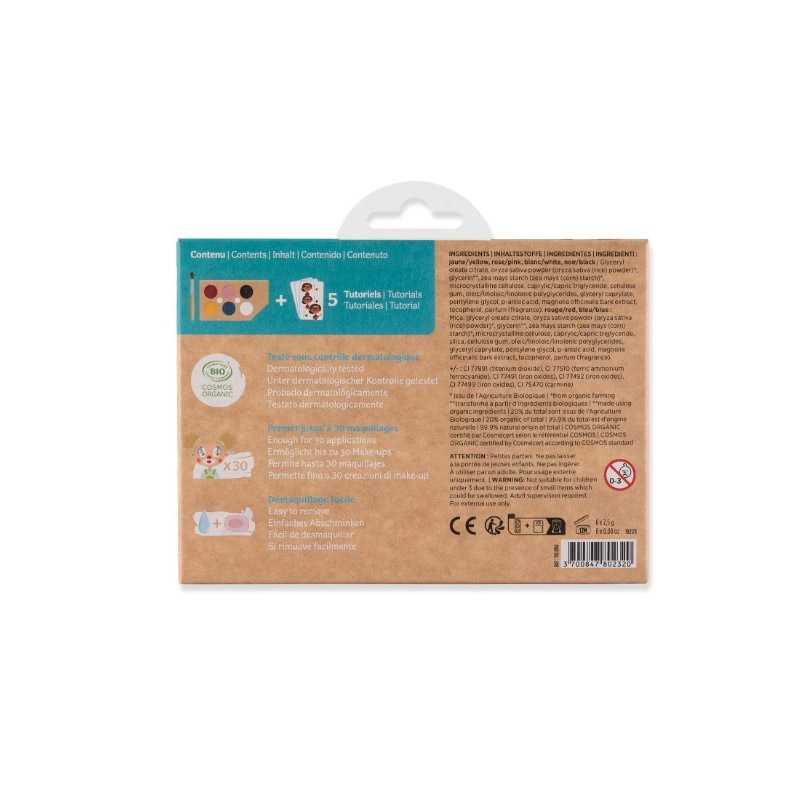 Kit de Maquillaje Infantil Ecológico Namaki 6 colores - Aúpa Organics