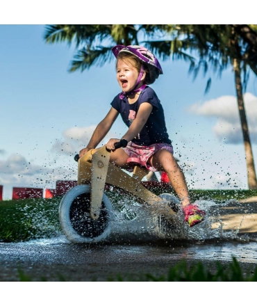 Bicicleta para niños de Madera Sin pedales Wishbone - Aúpa Organics
