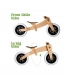 Bicicleta de Madera Evolutiva Wishbone 2 en 1 - Natural