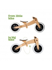 Bicicleta para niños de Madera Sin pedales Wishbone - Aúpa Organics