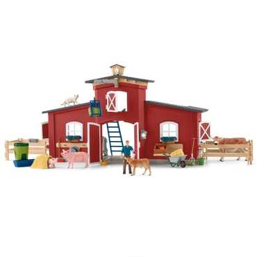 Casa Granja Grande con Animales y Accesorios Schleich - Aúpa Organics