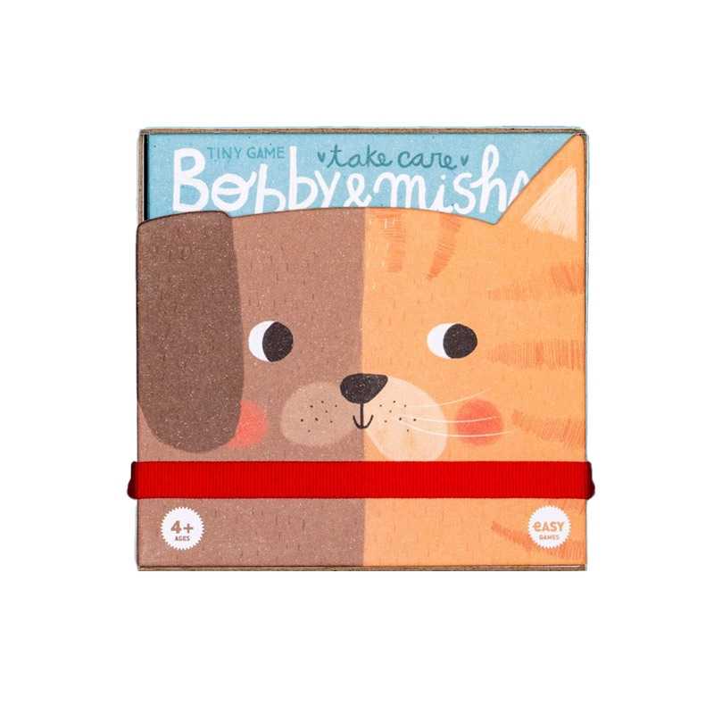 Bobby & Misha Tiny Game. Juego de Estrategia de Londji - Aúpa Organics