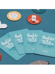 Bobby & Misha Tiny Game. Juego de Estrategia de Londji - Aúpa Organics