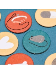 Bobby & Misha Tiny Game. Juego de Estrategia de Londji - Aúpa Organics