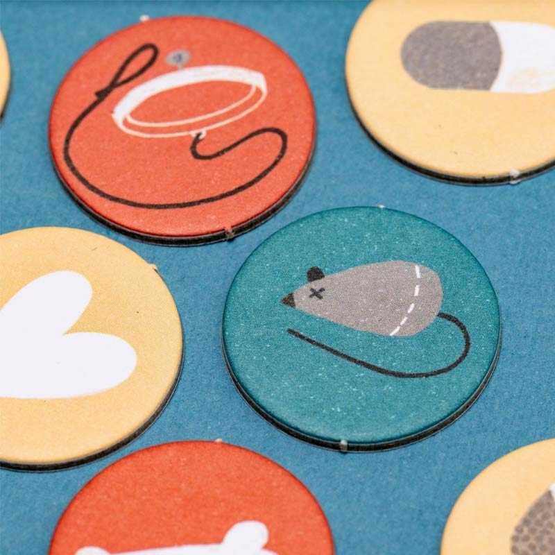 Bobby & Misha Tiny Game. Juego de Estrategia de Londji - Aúpa Organics