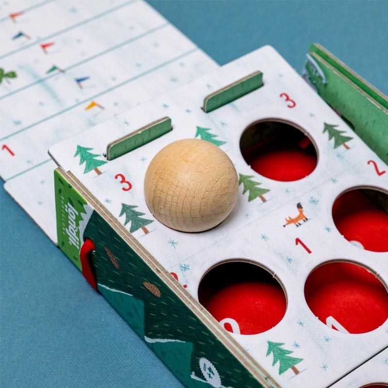 Snow Race Tiny Game. Juego de Carreras de Londji - Aúpa Organics