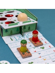 Snow Race Tiny Game. Juego de Carreras de Londji - Aúpa Organics