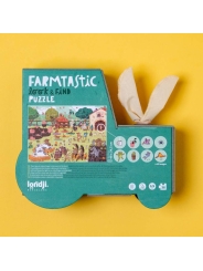 Puzzle 36 Piezas Farmtastic de Londji - Aúpa Organics
