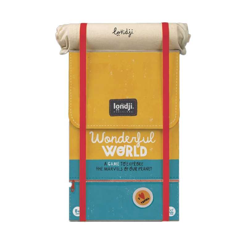 Juego de exploración y Memoria Wonderful World de Londji - Aúpa Organics