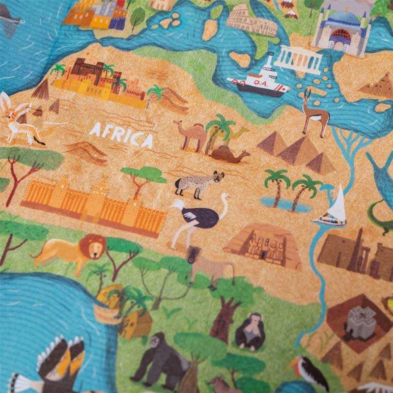 Juego de exploración y Memoria Wonderful World de Londji - Aúpa Organics