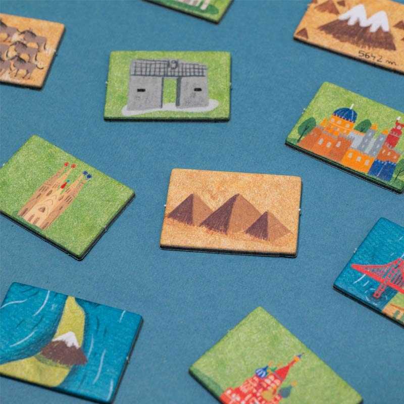 Juego de exploración y Memoria Wonderful World de Londji - Aúpa Organics