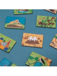 Juego de exploración y Memoria Wonderful World de Londji - Aúpa Organics