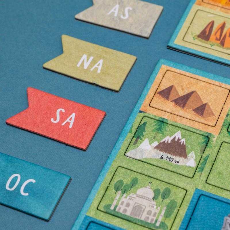 Juego de exploración y Memoria Wonderful World de Londji - Aúpa Organics