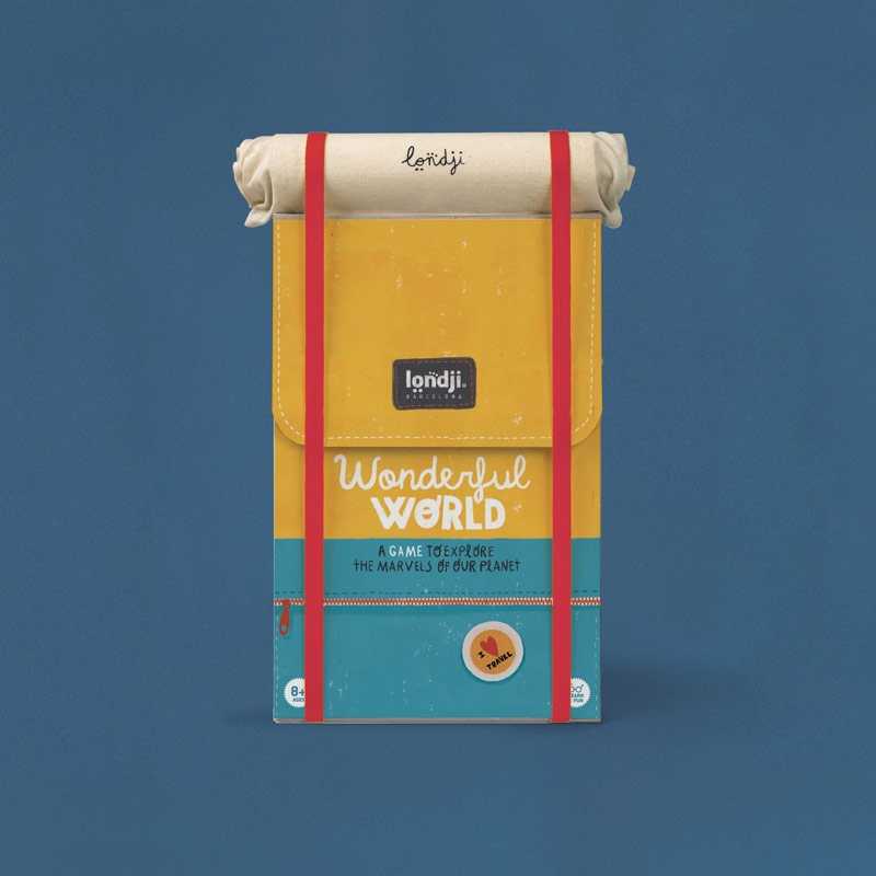 Juego de exploración y Memoria Wonderful World de Londji - Aúpa Organics