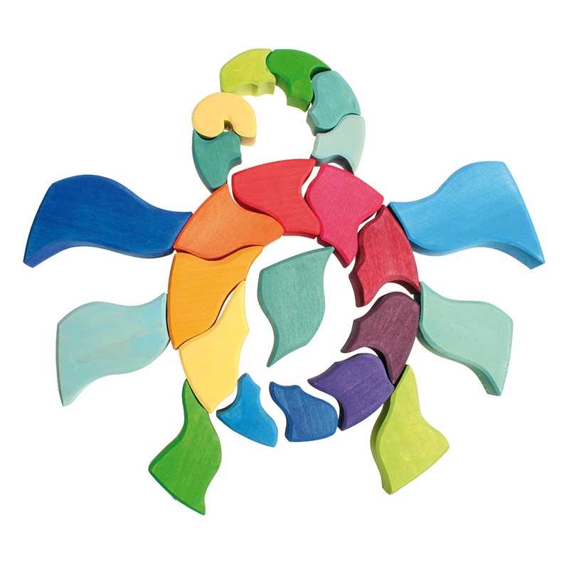 Juego de Construcción "Caracol Ammonite" de Grimm's - Aúpa Organics