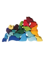 Juego de Construcción "Caracol Ammonite" de Grimm's - Aúpa Organics