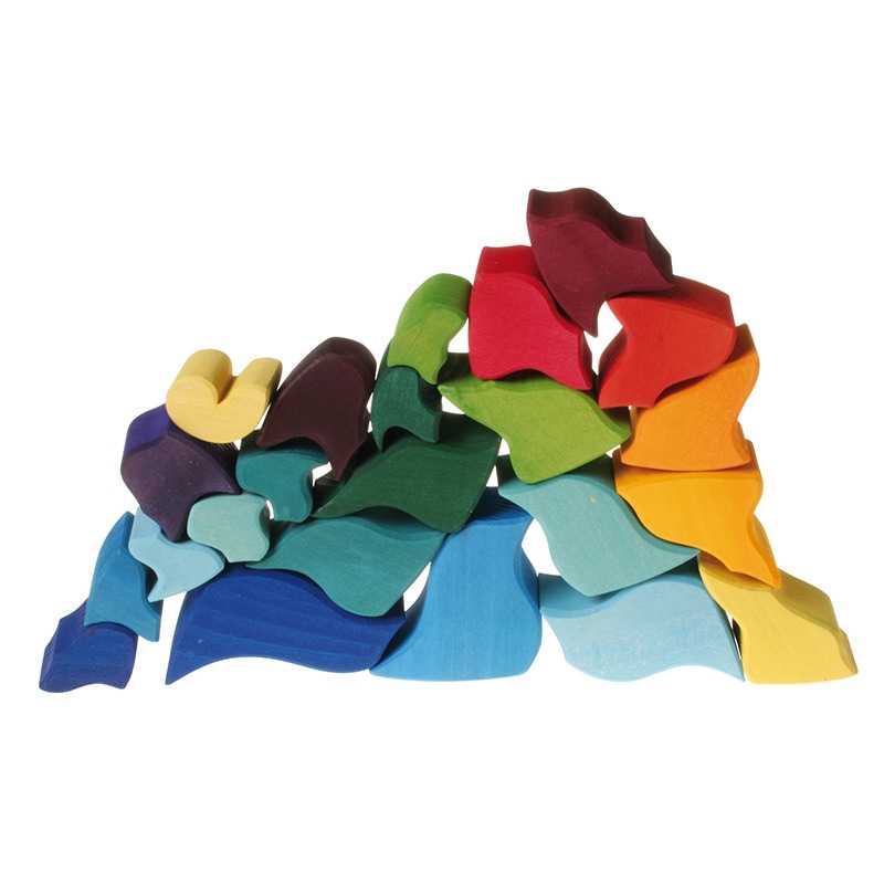 Juego de Construcción "Caracol Ammonite" de Grimm's - Aúpa Organics