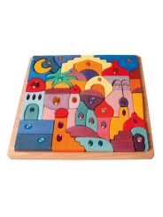 Juego de Construcción "Sparkling Mandala Orient" de Grimm's - Aúpa Organics