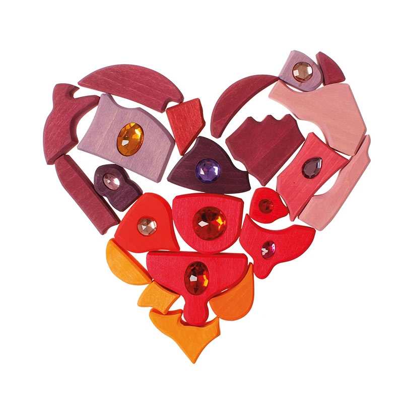 Juego de Construcción "Sparkling Mandala Orient" de Grimm's - Aúpa Organics