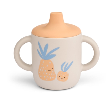 Taza de Aprendizaje de Silicona Premium "Pineapple" de Liewood - Aúpa Organics